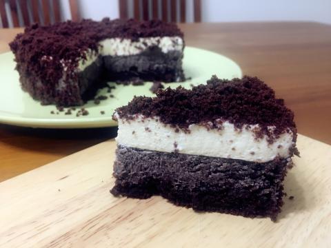 miki溫馨小屋 - 雙層巧克力乳酪蛋糕