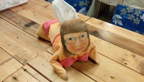 23弄文創手作工作室 - 手繪Q版人物面紙盒