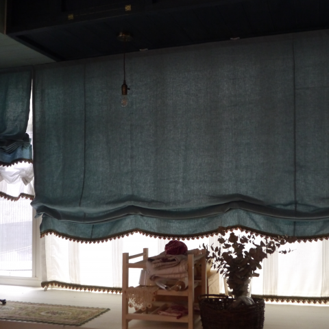 蔡政穎 - 羅馬簾不都是呆板的作法喔。