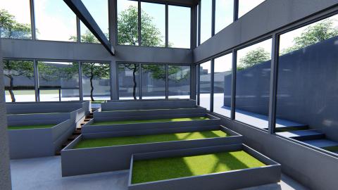 謝昆霖 - 大三下 _ 魚菜共生實驗場館