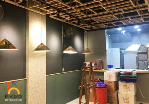 恪米室內裝修有限公司 - 越南王 越式餐廳 壁紙完工照