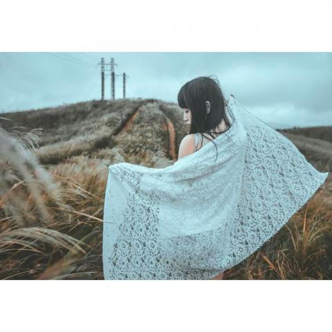 徐敬菁 - 寒流時在山上外拍的作品之一。