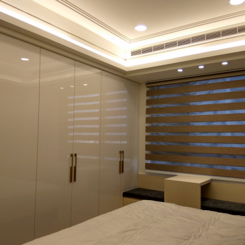 沐禾子空間美學研所-李小姐 - 主臥室-2