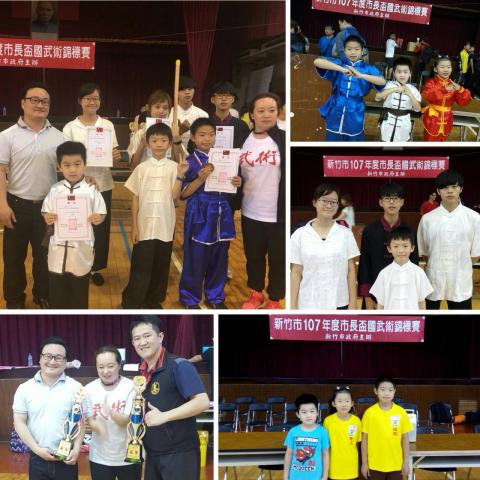 仁薪武學 - 帶領新學員參賽