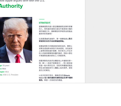 Jeffery 商用英語專門店 - 評析蘋果如何與川普政府打交道