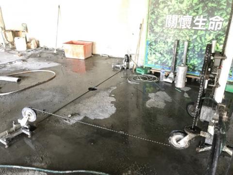 宏耀工程行 - 電梯機坑(鑽繩鍊鋸 反切法)