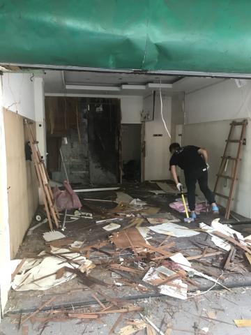 誼家室內設計公司 - 美甲店拆除工程