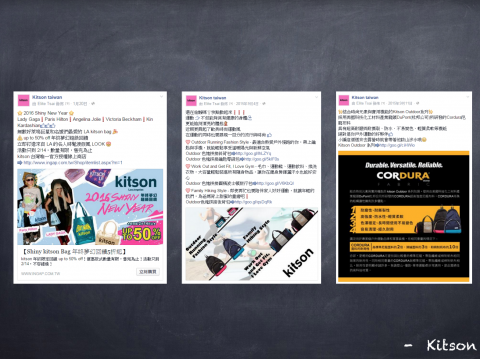 蔡宜俐 - Facebook粉專經營
詳細經歷分享請見作品集http://bit.ly/2sROiMe