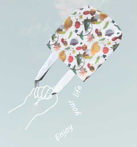 Cookie 設計 - 商品照設計-夏日午後帆布袋