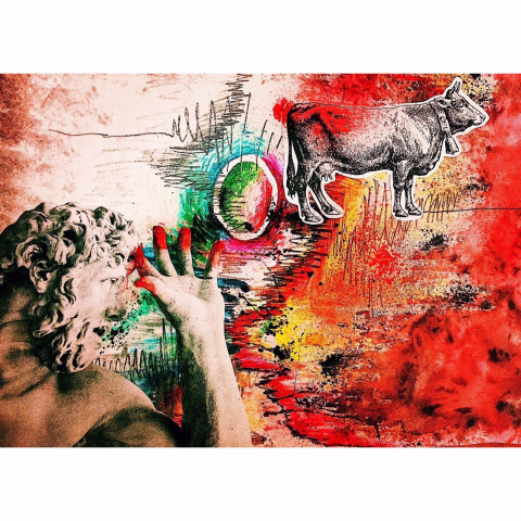 楊雅名 - 插畫/蠟筆/色鉛筆/水彩