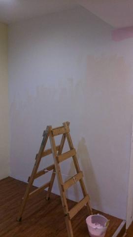 杰魄油漆個人工作室 - 套房兩色系翻新粉刷前