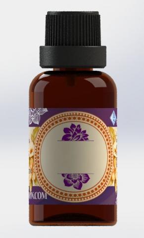 普馨國際實業社 - 30ml精油瓶3D繪製