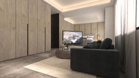 李艾薇 - 臥室模擬圖。