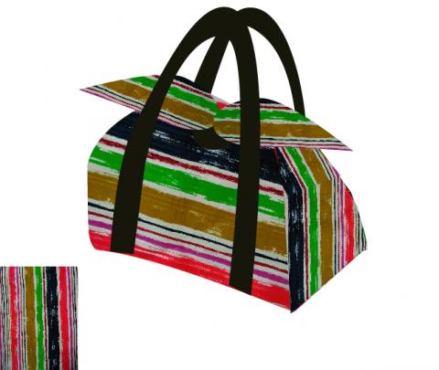 東律創意空間 - 最初的案子
它們是布料製作的廠商，給我兩張圖我把它何承給予廠商與消費者看。