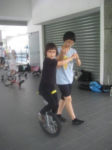 曹普晴 - 第一屆馬戲營教學