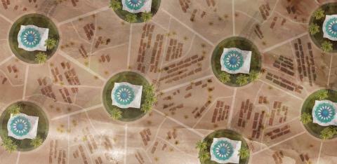 姚婷婷 - 建築圖的風格範例