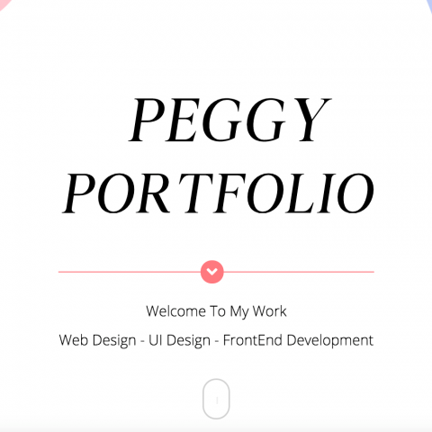 提供網頁製作百寶箱服務的專家Peggy