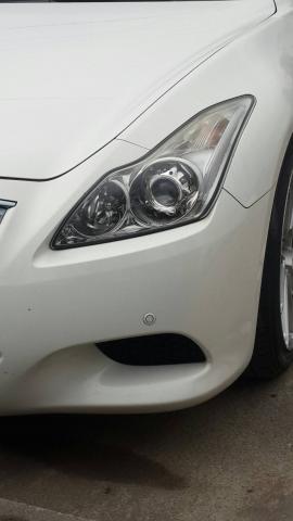 大燈快潔 - 施作前
車種:infinity G37
右車燈 
狀況:霧化