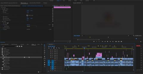 HotDog Studio - Premiere非線性剪輯工作過程。
