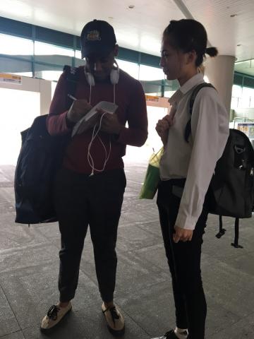 陳盈淇 - 與外國人溝通,(發送問卷)