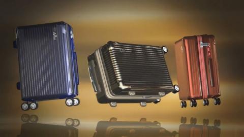 TA動畫廊 - Rowana Golden 金屬風格行李箱