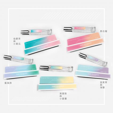 品品設計工作室 - 巴黎香氛-
純真系列 漸層香水包裝設計