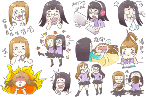 Zing - Line貼圖設計