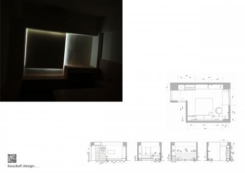 朔本設計 - 2018-Bedroom #01-4
