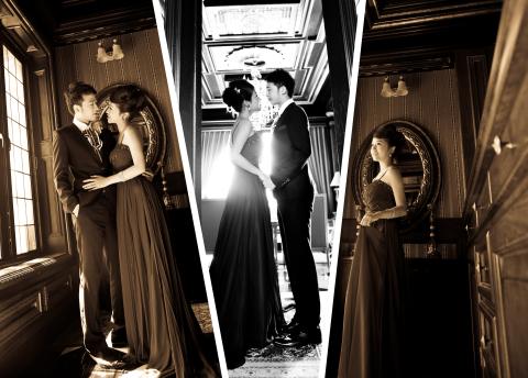 個人設計工作室 - 婚紗相本美編排版