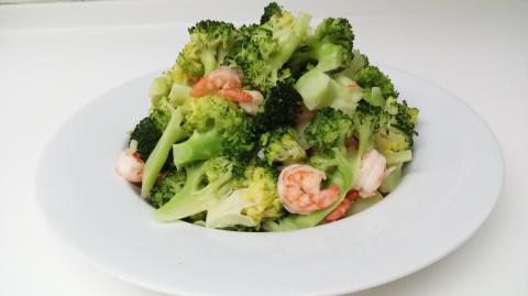 徐瑞美 - 蝦仁炒青花椰菜