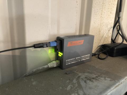 森田弱電通信工程 - 光纖電纜及光電轉換器安裝