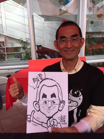 米豆人像漫畫現場 - 在活動現場以3分鐘畫出特色和神韻就是我們的專業! 