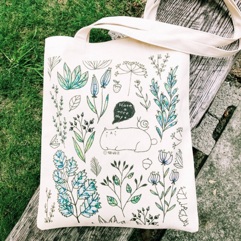 Vera Wu - 帆布袋插畫設計