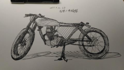 鯙 - 純代針筆速寫