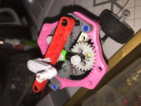  - 3D列印行星齒輪減速機樂高應用