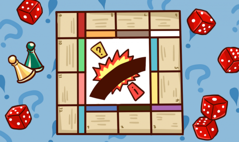 搧風五斗跪 - Q版遊戲畫面插畫