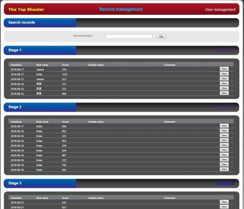 莊昌曄 - Top Shooter - 空氣槍實彈射擊積分版 5-6   < 管理者計分板管理>