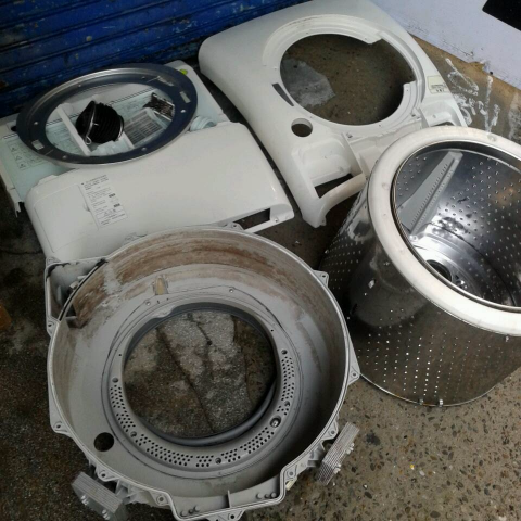 一松企業社 - 滾筒洗衣機清洗前