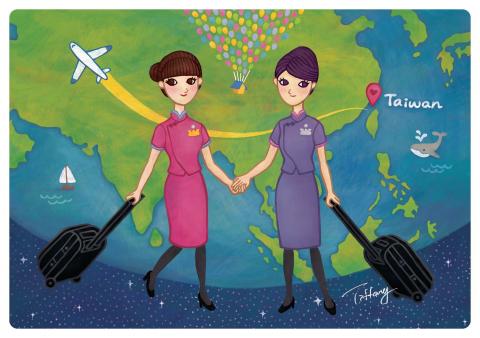 Travel with Tiffany - 旅遊明信片