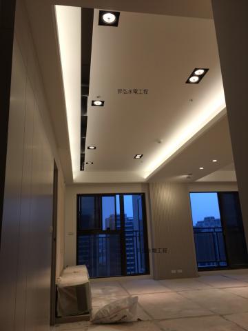 昇弘水電工程行 - 室內裝璜 水電 收尾燈具安裝