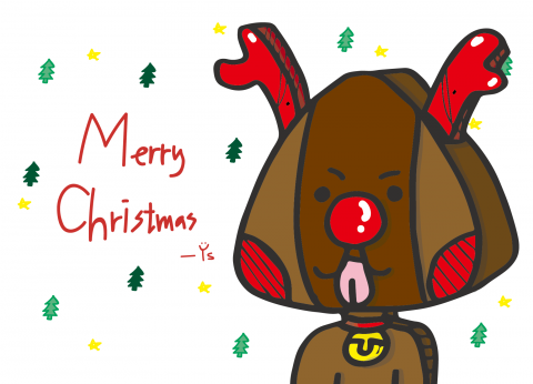 Yi-Xun Design - 手繪聖誕節明信片