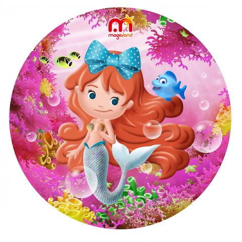 華藝創意 - 愛哆哆美人魚插畫