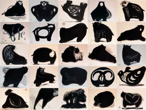 賴艿羋 - 壓克力油畫作品