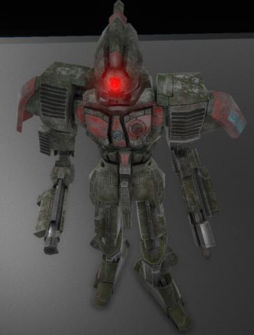 鄭皓允 - 3D 角色 機器人