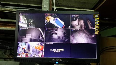 聿盛科技企業社 - 東湖市場內攤商監視器佈線及安裝