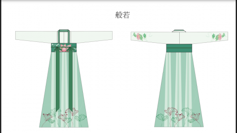 Riz Shih  - 服裝機械圖（漢服）