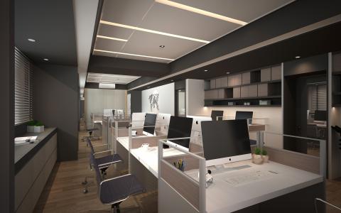 工聚室內裝修工程有限公司 - 台中住辦
辦公空間