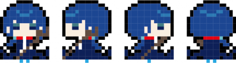 蝸牛 - 角色像素圖