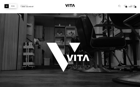 所羅門整合行銷有限公司 - 美髮網站的代表作，時尚感與品牌的呈現度鮮明，裡面也包含了購物的部分！