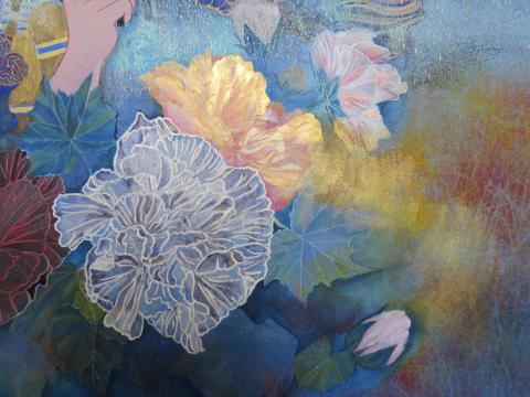 步月畫室 - 岩彩畫